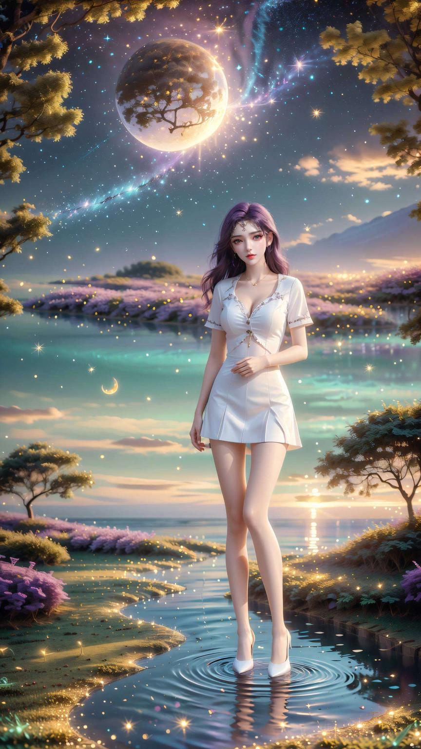 主角是咱们熟悉的云曦！看这同人图壁纸细腻笔触