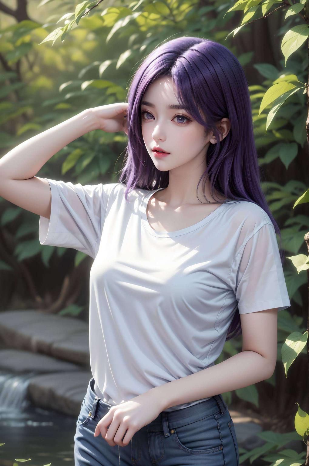 剑光如水简直是为浪漫主义者量身定制的！看这云曦新建模拿剑的壁纸