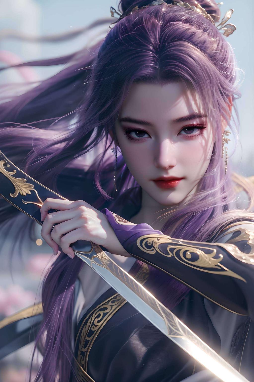 云霄小仙子灵动可爱今天给大家带来一款超仙气可爱的动漫宽屏壁纸——云霄壁纸！画面中