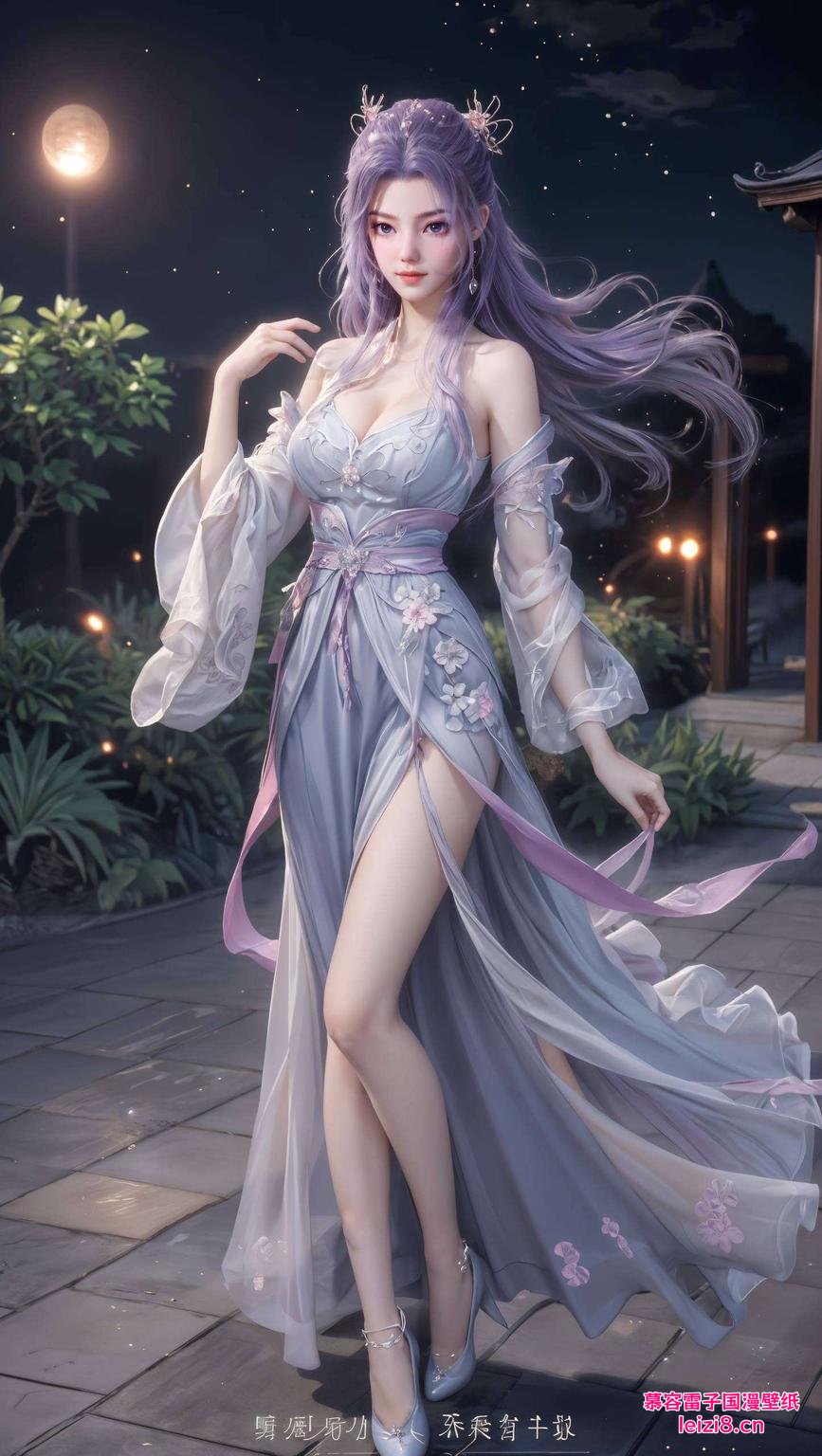 唯美风华尽显壁纸映仙姿