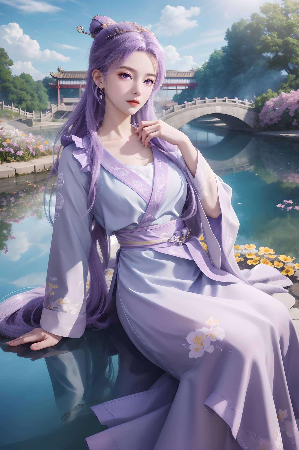 电脑手机双屏焕新二次元唯美！高清妖娆云霄图