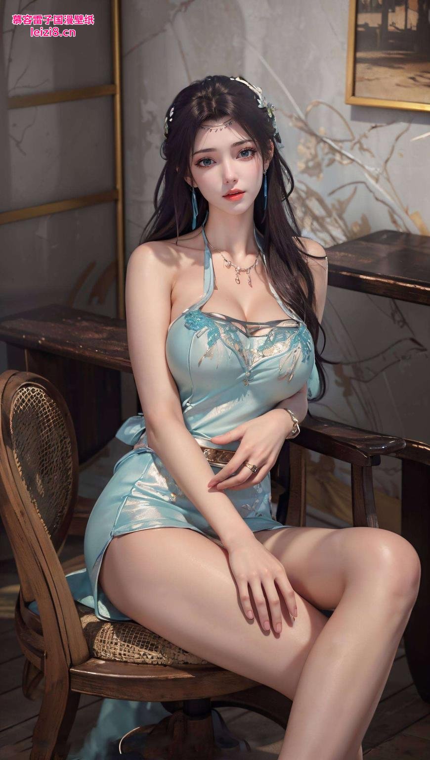 特别适合iPad！看这高清可爱的云韵角色今天给大家带来一款唯美护眼壁纸——古风漫画壁纸