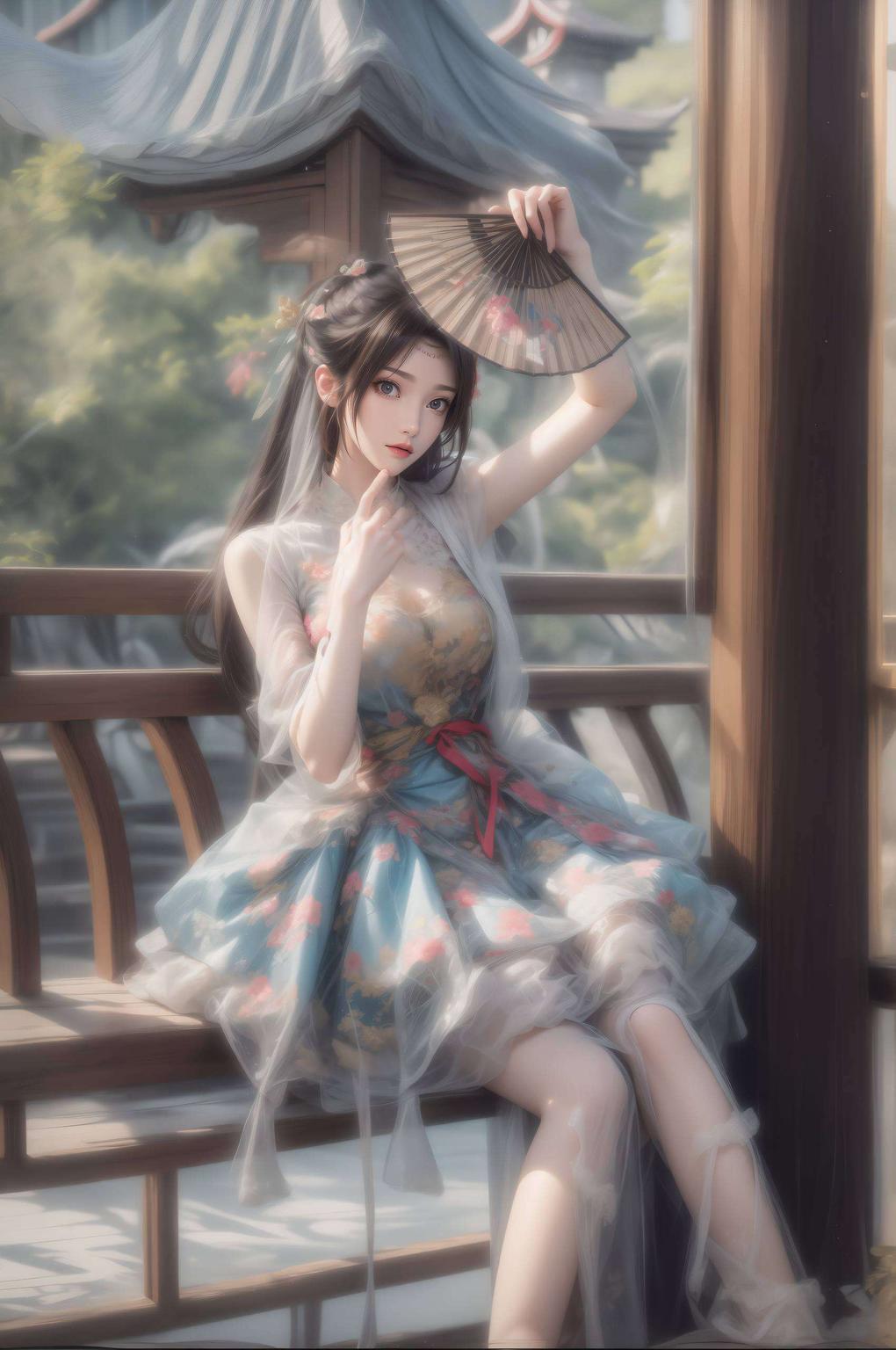 真人新版云韵壁纸高清古风呈现