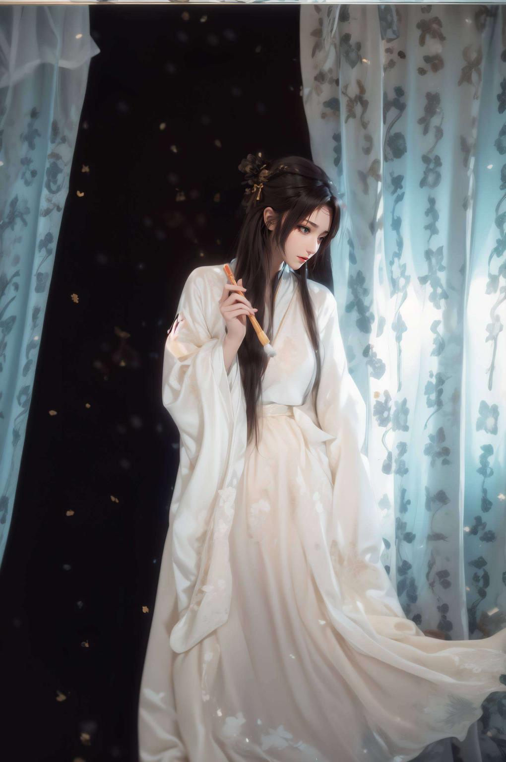 专为护眼设计的哦！这款壁纸里的云韵戴面纱各位！今天给大家带来一款炫彩壁纸秀