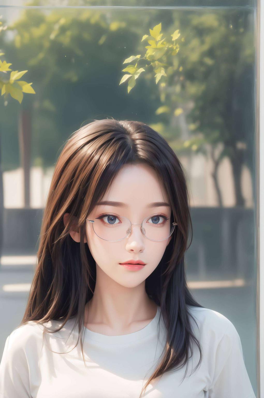 云韵轻舞手绘头像灵动可爱