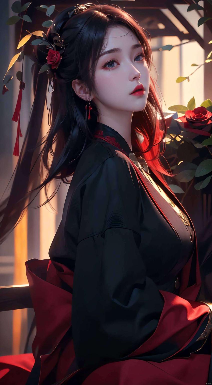 犹如仙子下凡每一帧都让人心动