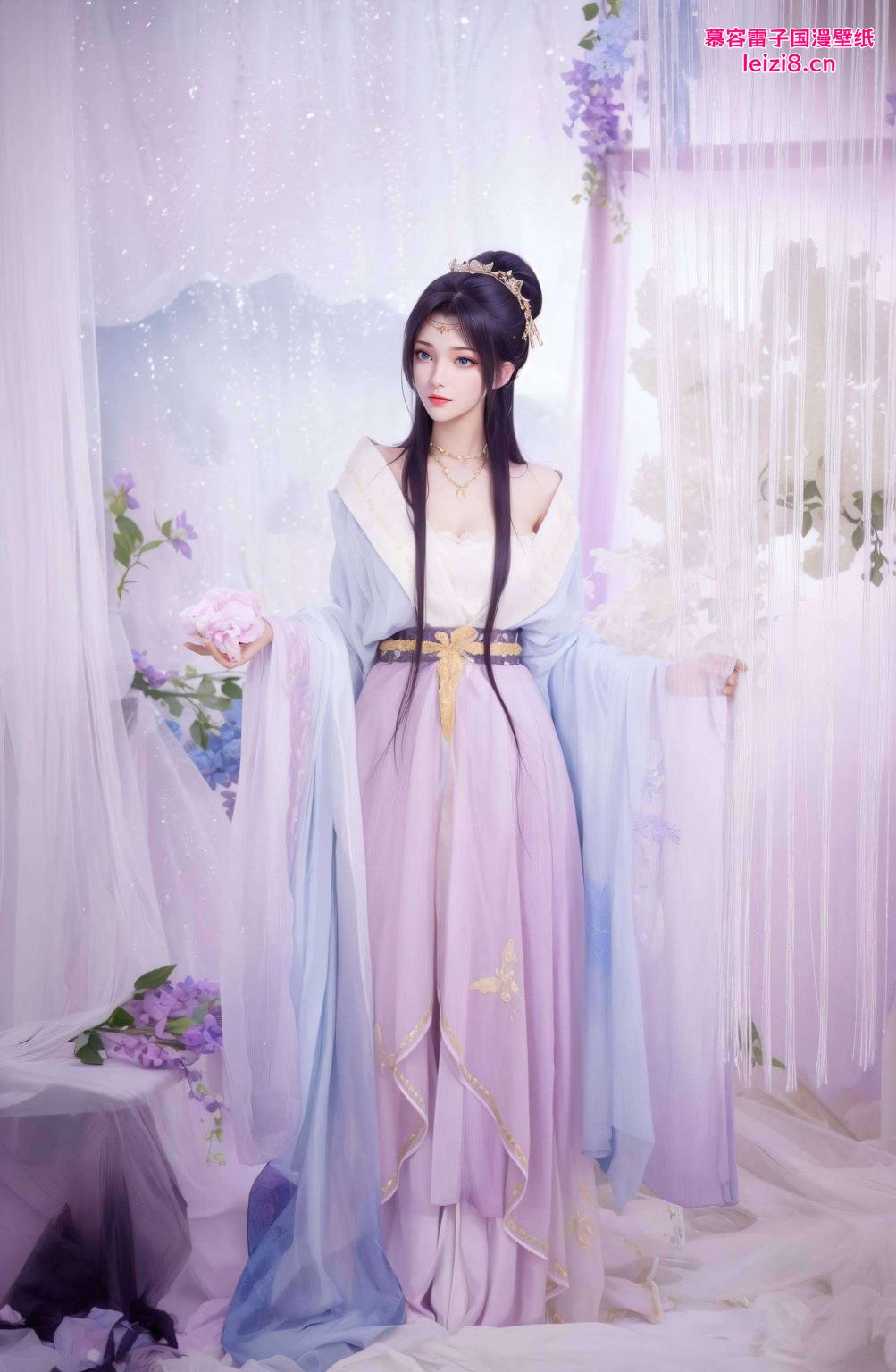 清新自然今天给大家带来一款超赞的绿色护眼壁纸！看这云韵新造型