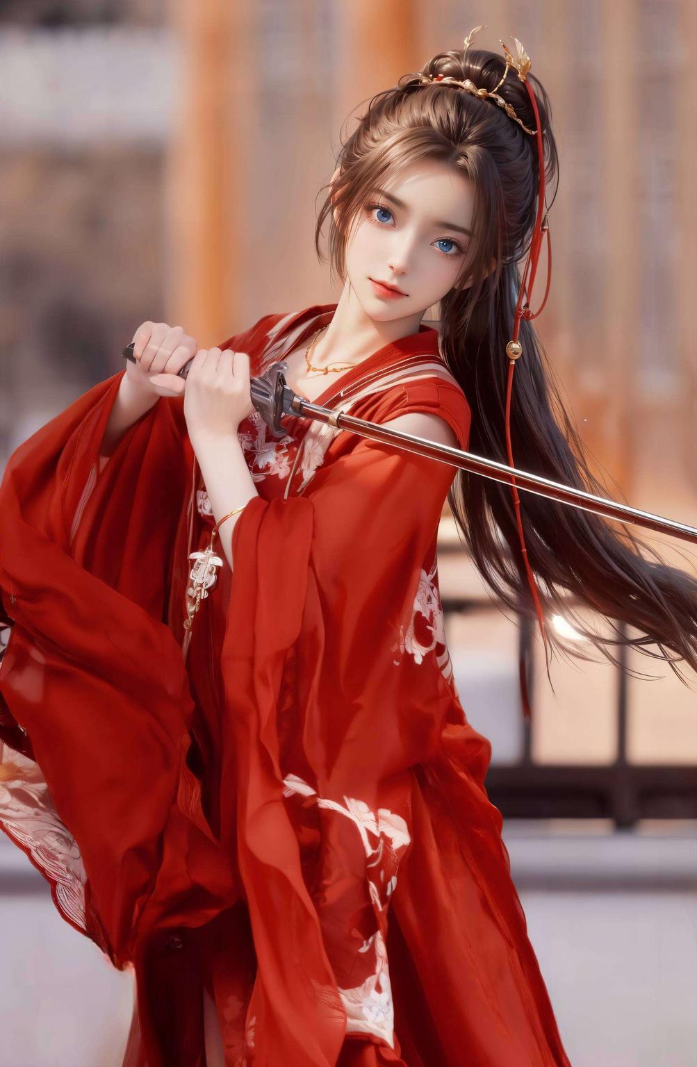 周小环穿越古风世界仿佛置身仙境