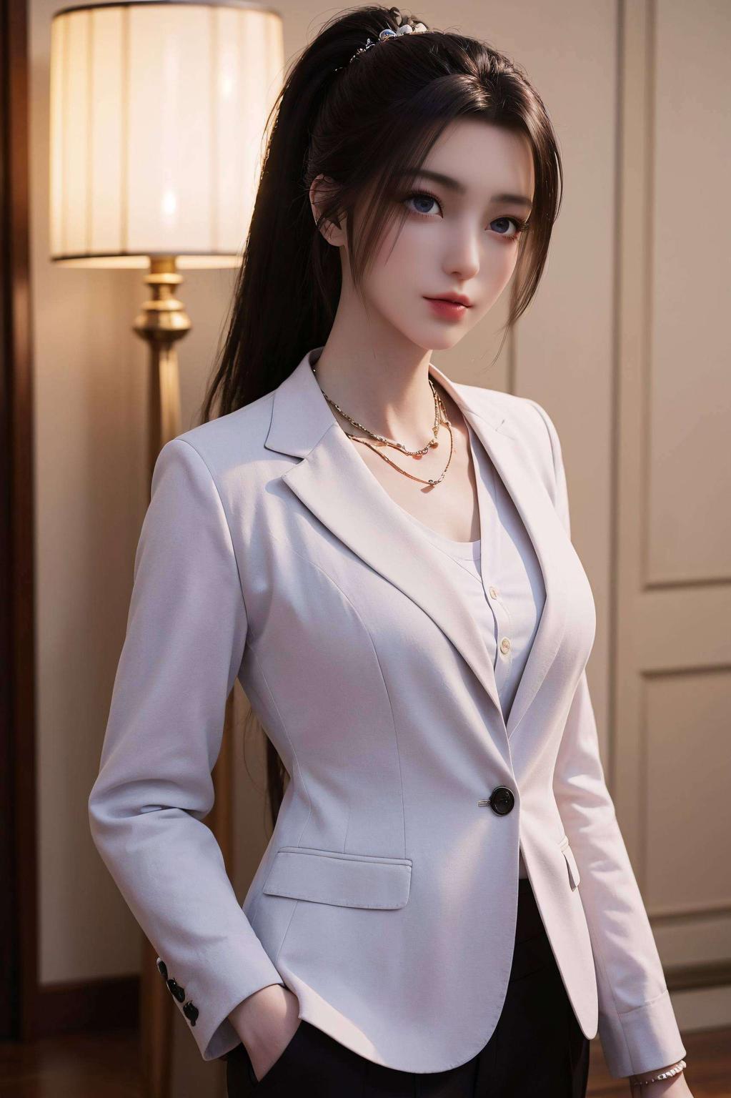 周小环的全面屏壁纸来啦！2K高清粉色梦幻