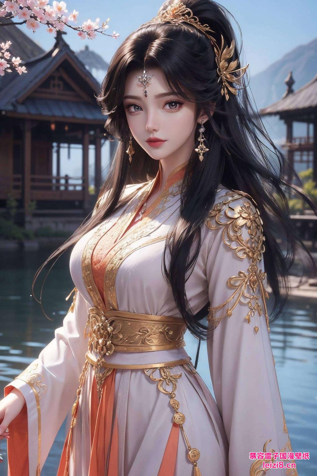 宛如画中人周紫虹身着优雅旗袍