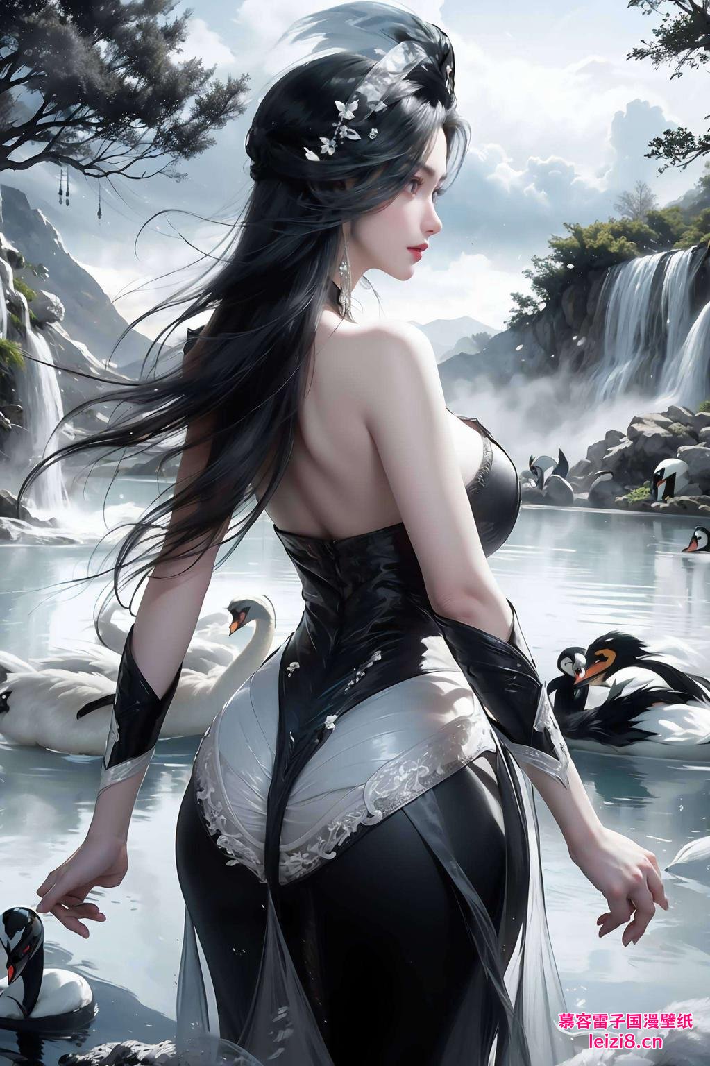 大家好！今天给大家带来一款古风满满的二次元壁纸——AI周紫虹壁纸！清新的画风仿佛置身仙境