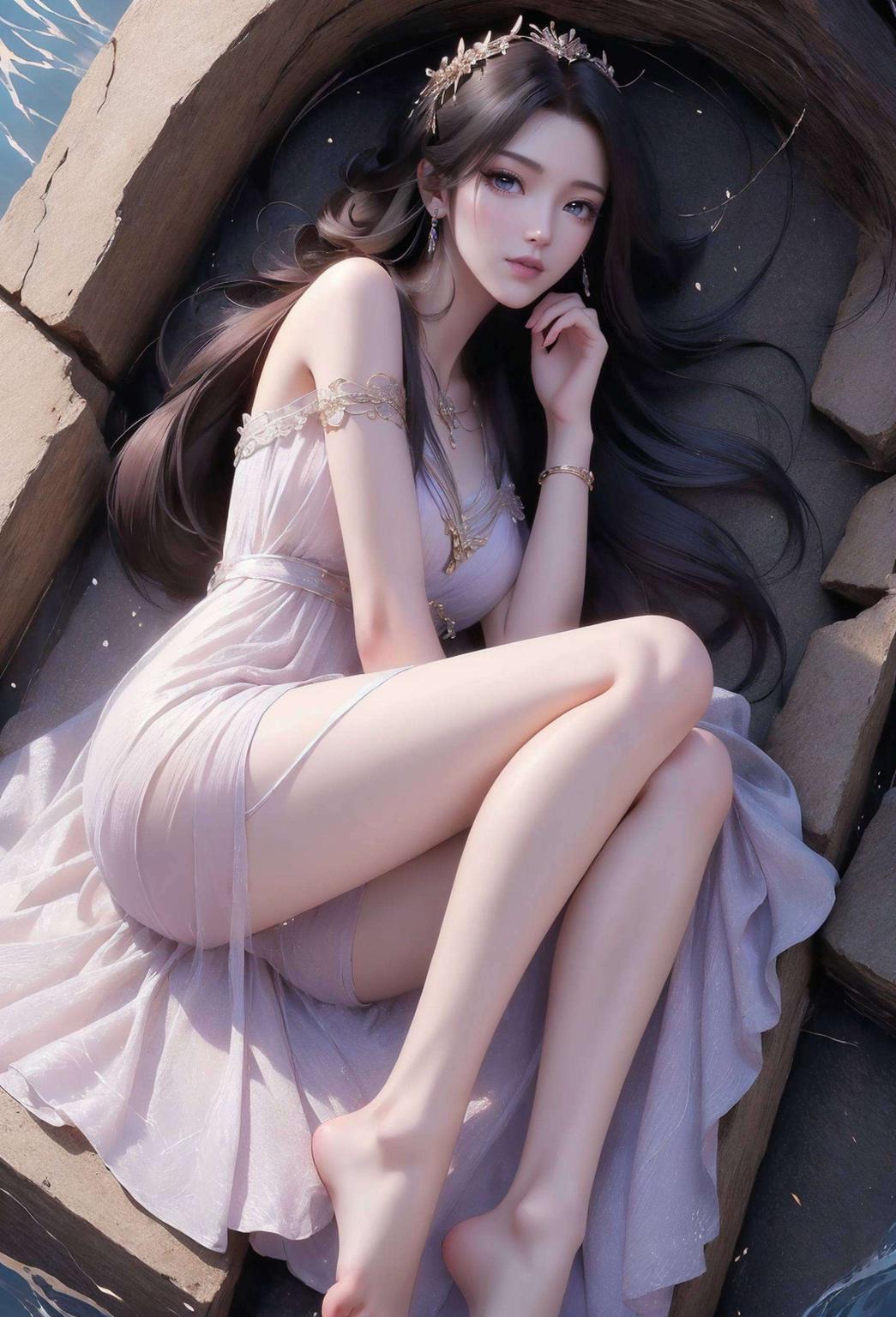 如梦如幻孤独的花影轻舞