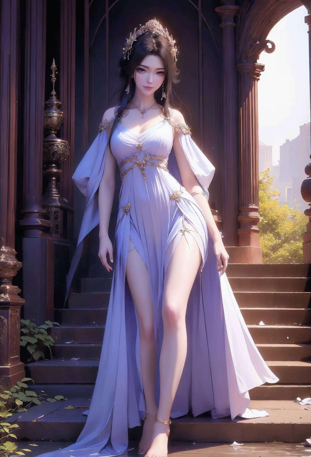 这款紫灵壁纸全屏呈现高清细腻