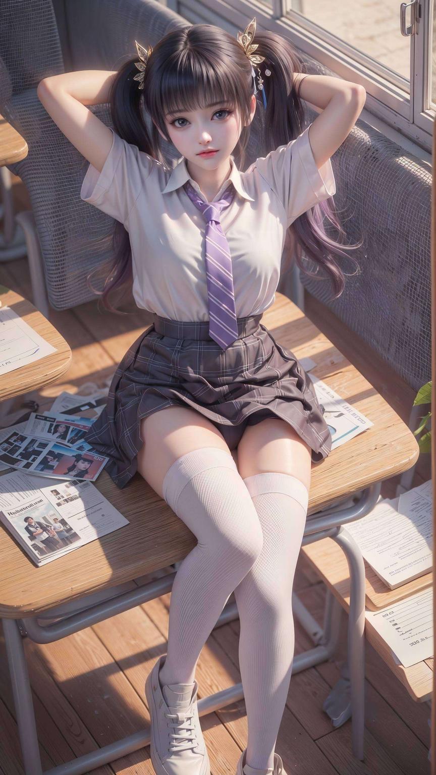 淡雅的色调加上精美的漫画插图