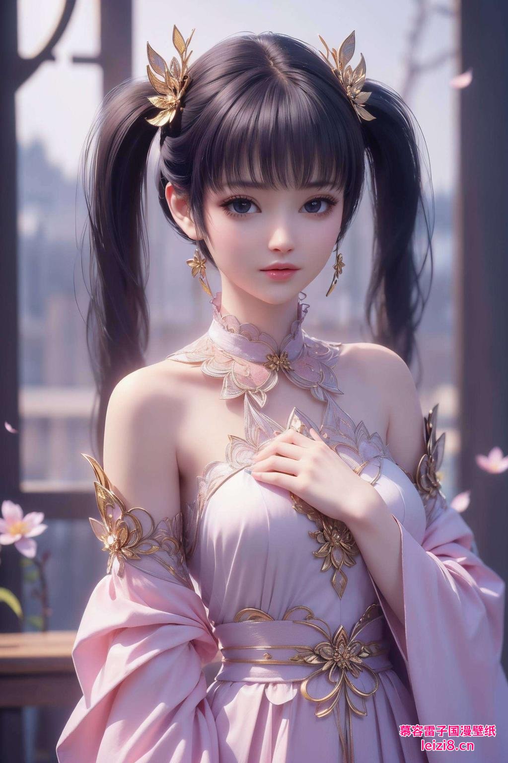 简直美爆了！✨ #国漫女神# #紫妍壁纸# 快来拿走你的专属高级风！